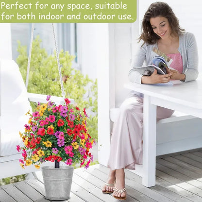 49% OFF TODAY ONLY 🎉🎉- Artificial Flowers for Outdoor Indoor Garden Home Decoration