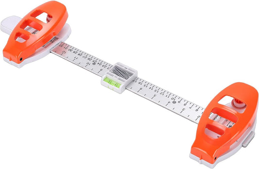 With precise markings and a level