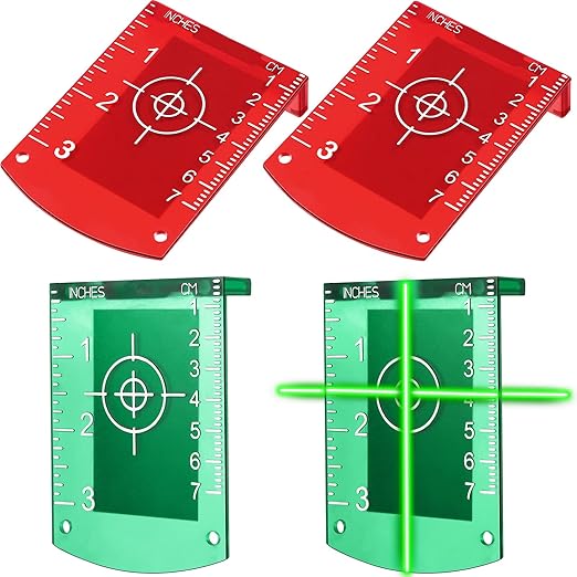 4 Pack Magnetic Laser Target Plates