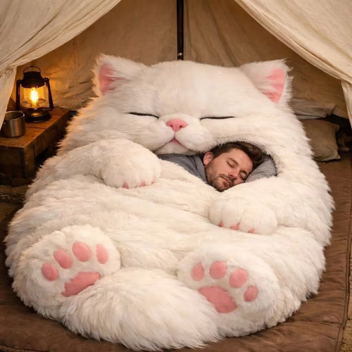 ⏰Free Shipping Today Only⏰🐱 Fluffy cat sleeping bagy💤