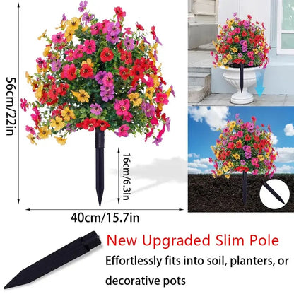 49% OFF TODAY ONLY 🎉🎉- Artificial Flowers for Outdoor Indoor Garden Home Decoration