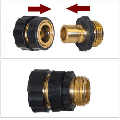 🔧 Hourleey Garden Hose Quick Connector