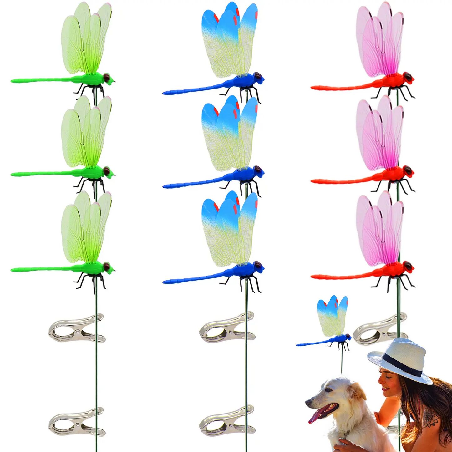 2026 Summer Hot Sale 49% ❤️Dragonfly Clip Bug Repe Llent