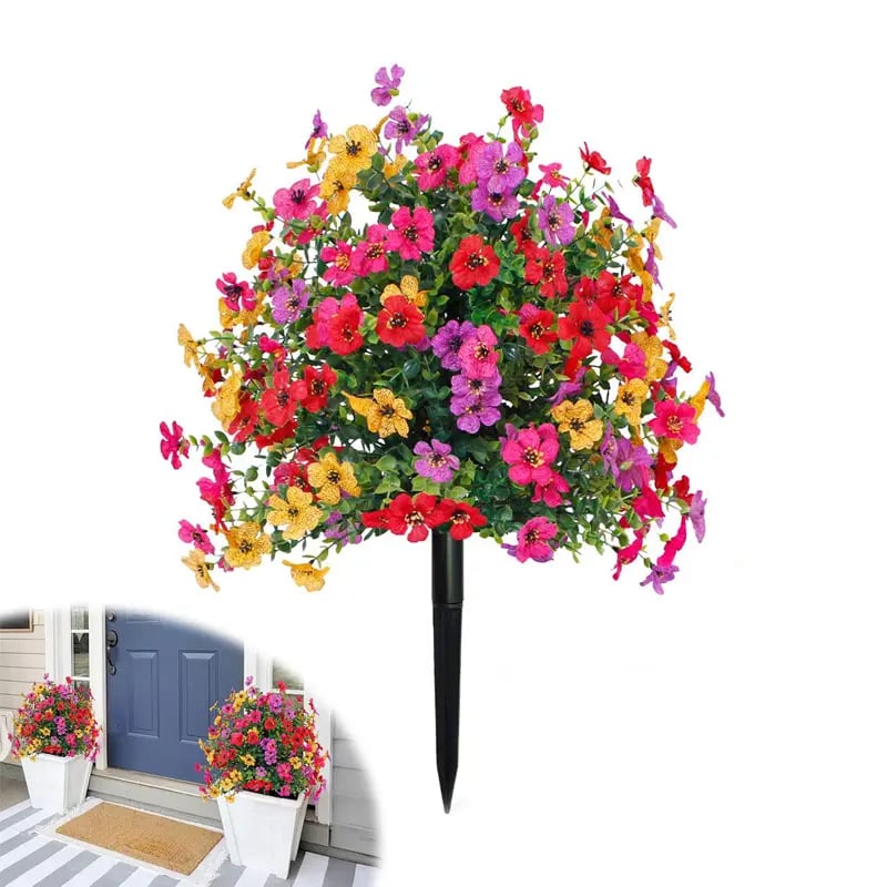 49% OFF TODAY ONLY 🎉🎉- Artificial Flowers for Outdoor Indoor Garden Home Decoration