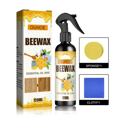 🔥Natural Beeswax Wood Polish Spray