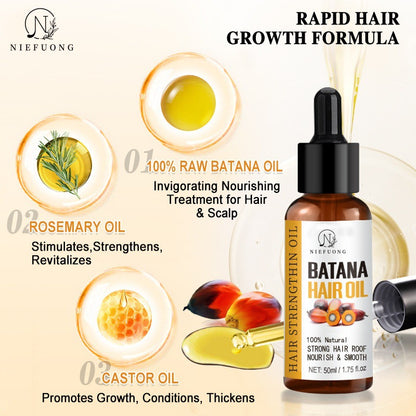 Early Spring Special Offer: 49% OFF! 100% Pure Battanal Hair Oil promotes natural growth and prevents hair loss.