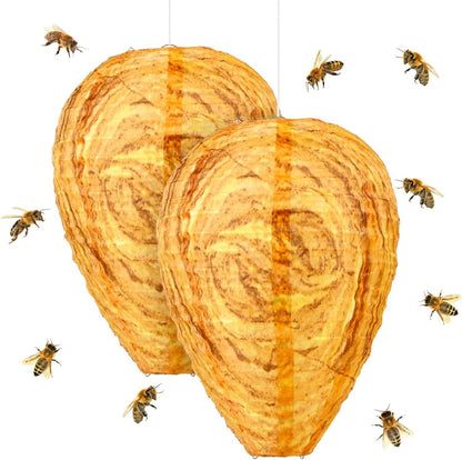 Best Bee Brothers Natural Wasp Deterrent Hives - Protect Your Yard from territorial wasps
