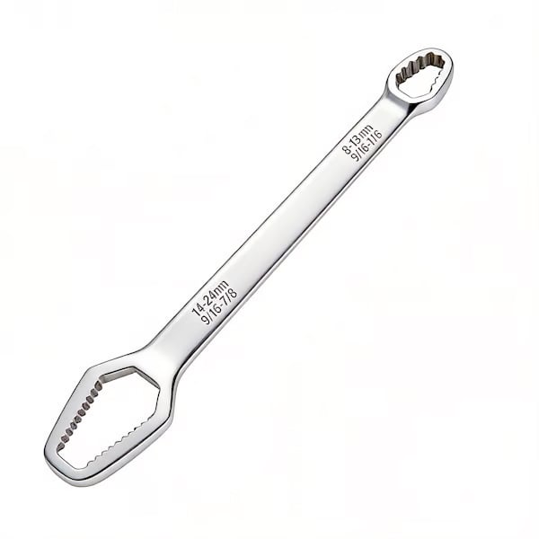 🔧Double-Ended Torx Wrench, Universal Automotive Torx Wrench 8-24mm Self-Tightening🔧