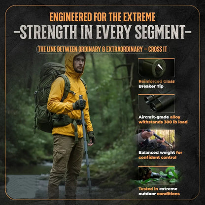 👉 All-in-One Tactical Survival Stick for Outdoor & Emergency Use